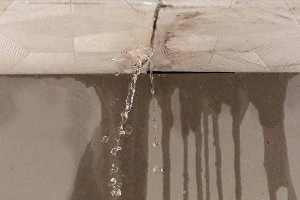Professional Burst Pipe Cleanup technician working in Chesapeake Beach, MD